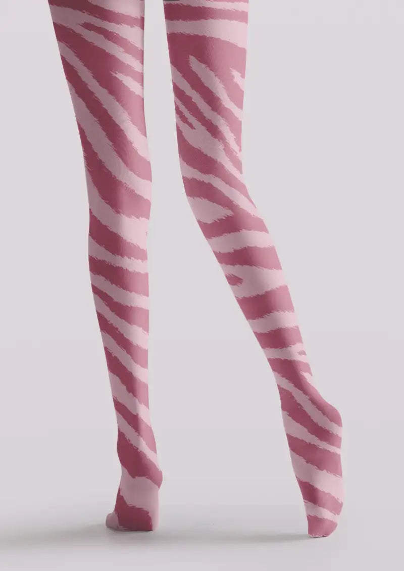 Y2K Graphic Patchwork Tights Hosiery Pantyhose