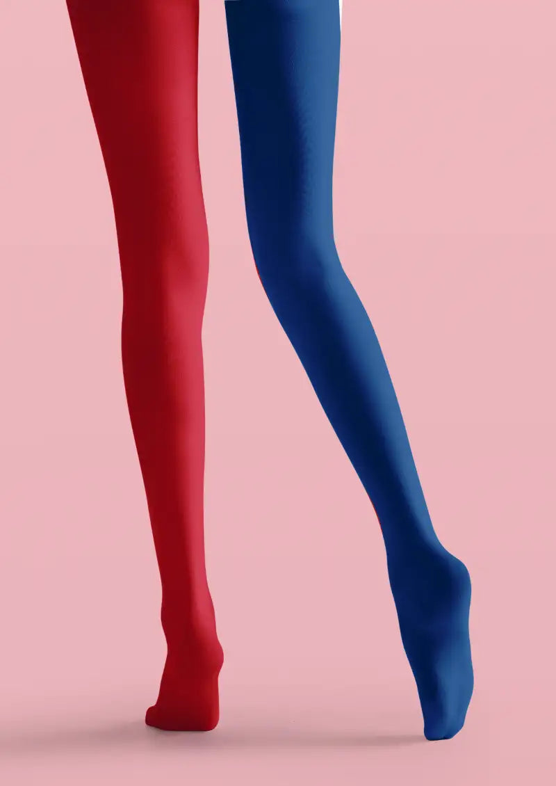 Graphic USA Print Striped Tights Hosiery Pantyhose