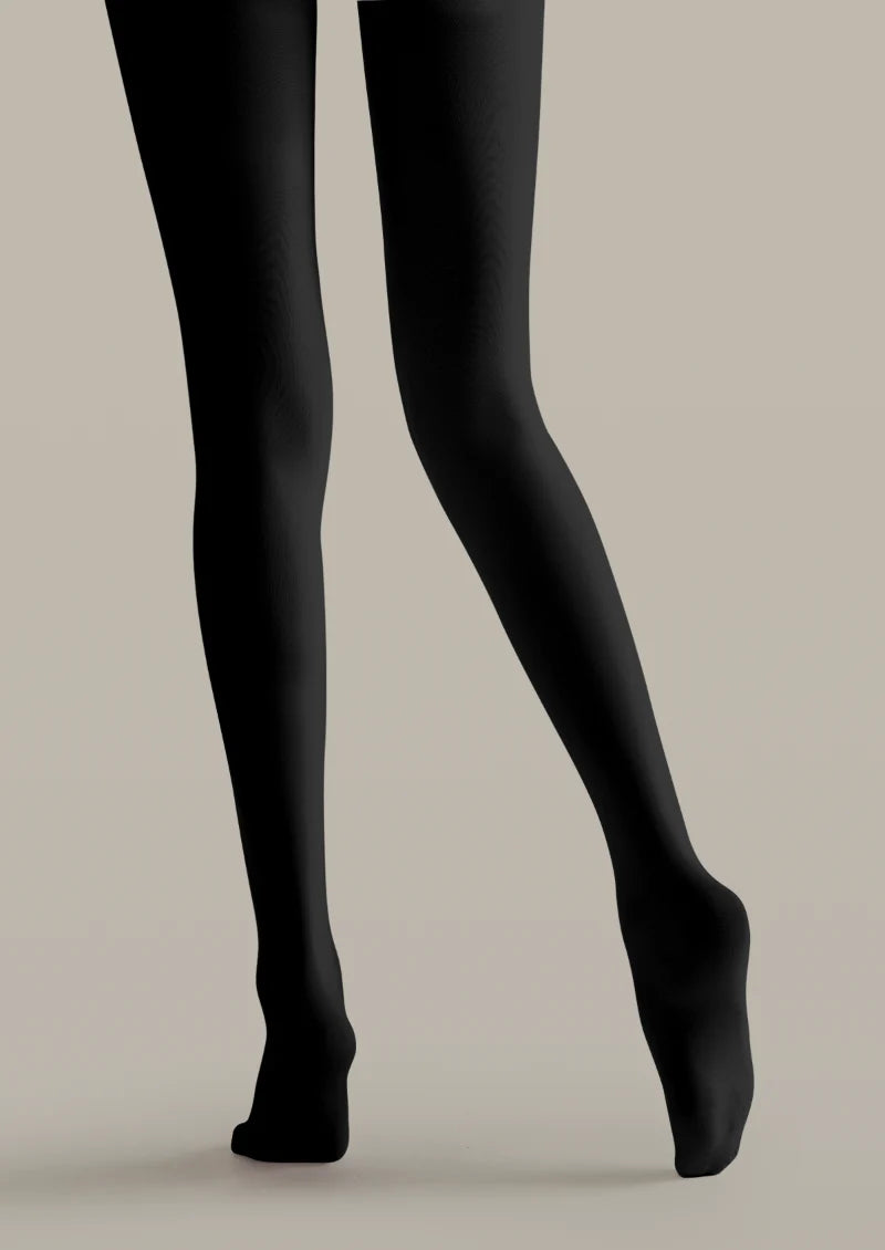 Black Highland Cow Tights