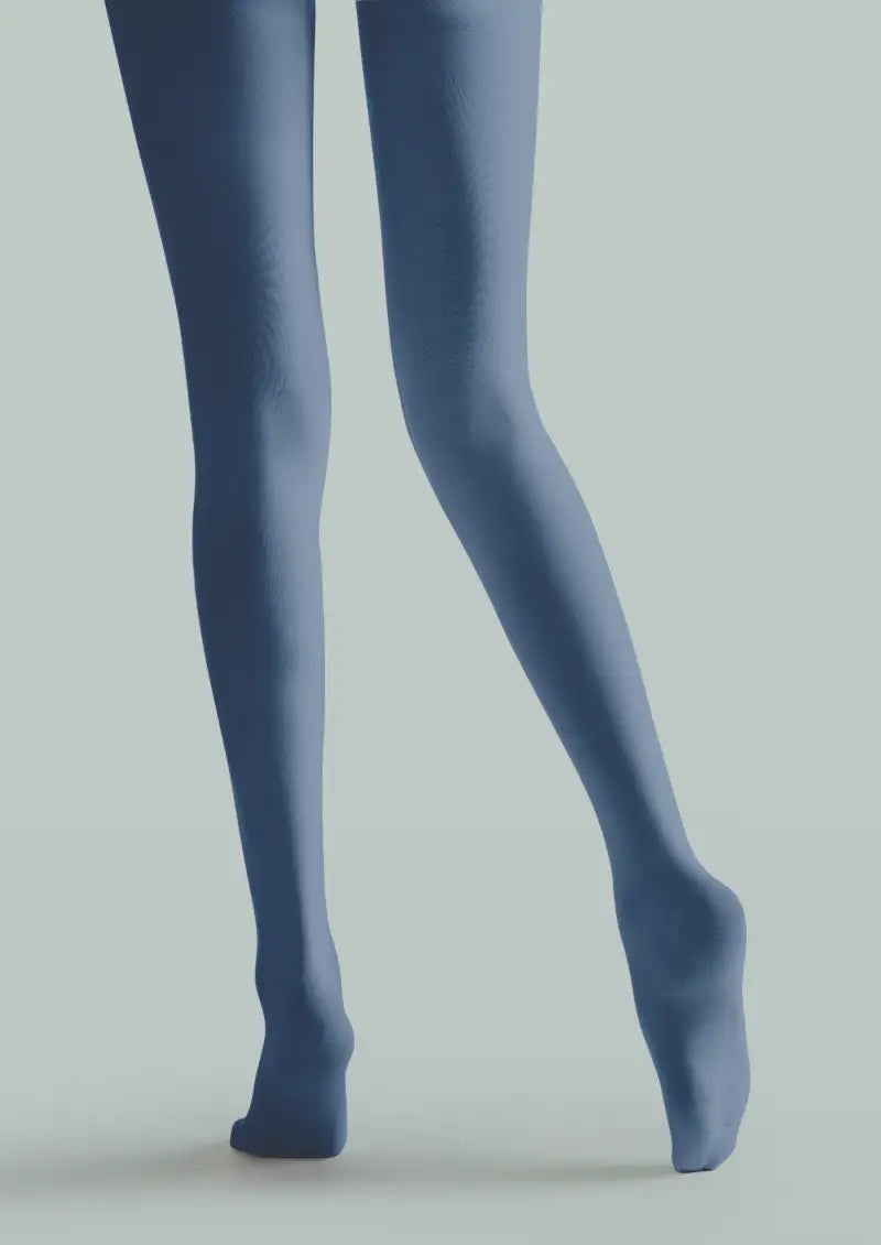Blue Bird Graphic Tights Hosiery Pantyhose