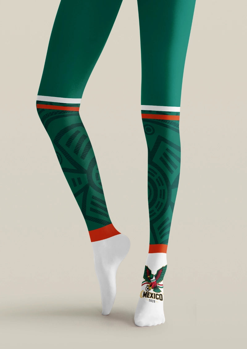 Green Eagle Sport Graphic Tights Hosiery Pantyhose