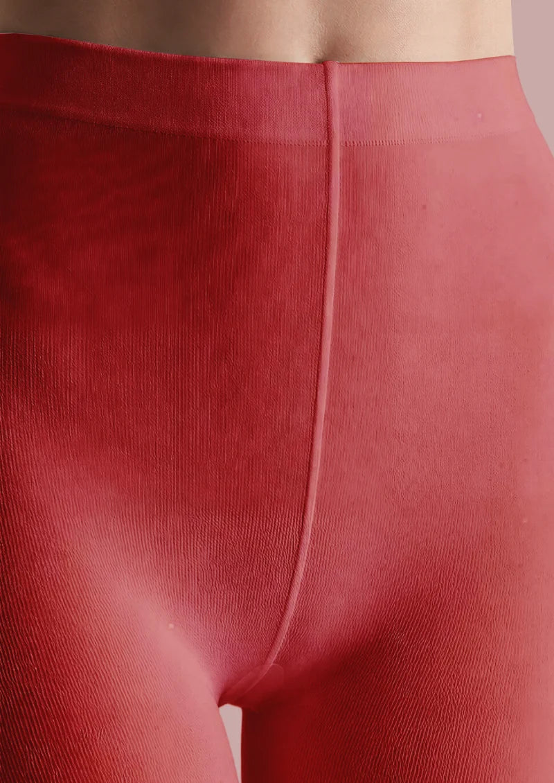 Red Ribbon Bow Tights