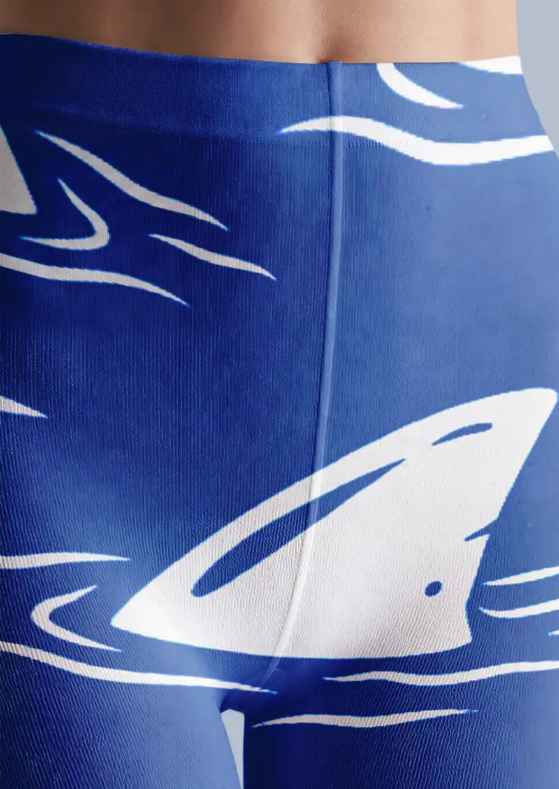 Shark Ocean Graphic Tights Hosiery Pantyhose