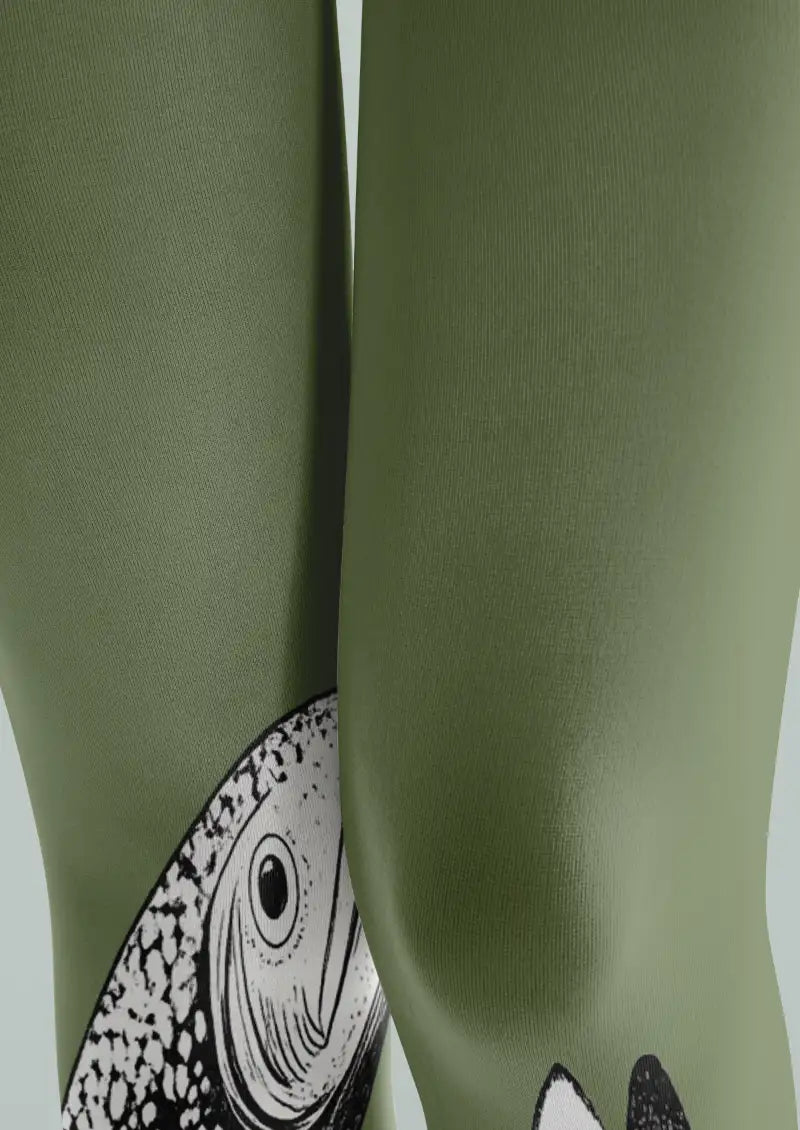 Fish Rabbit Graphic Tights Hosiery Pantyhose