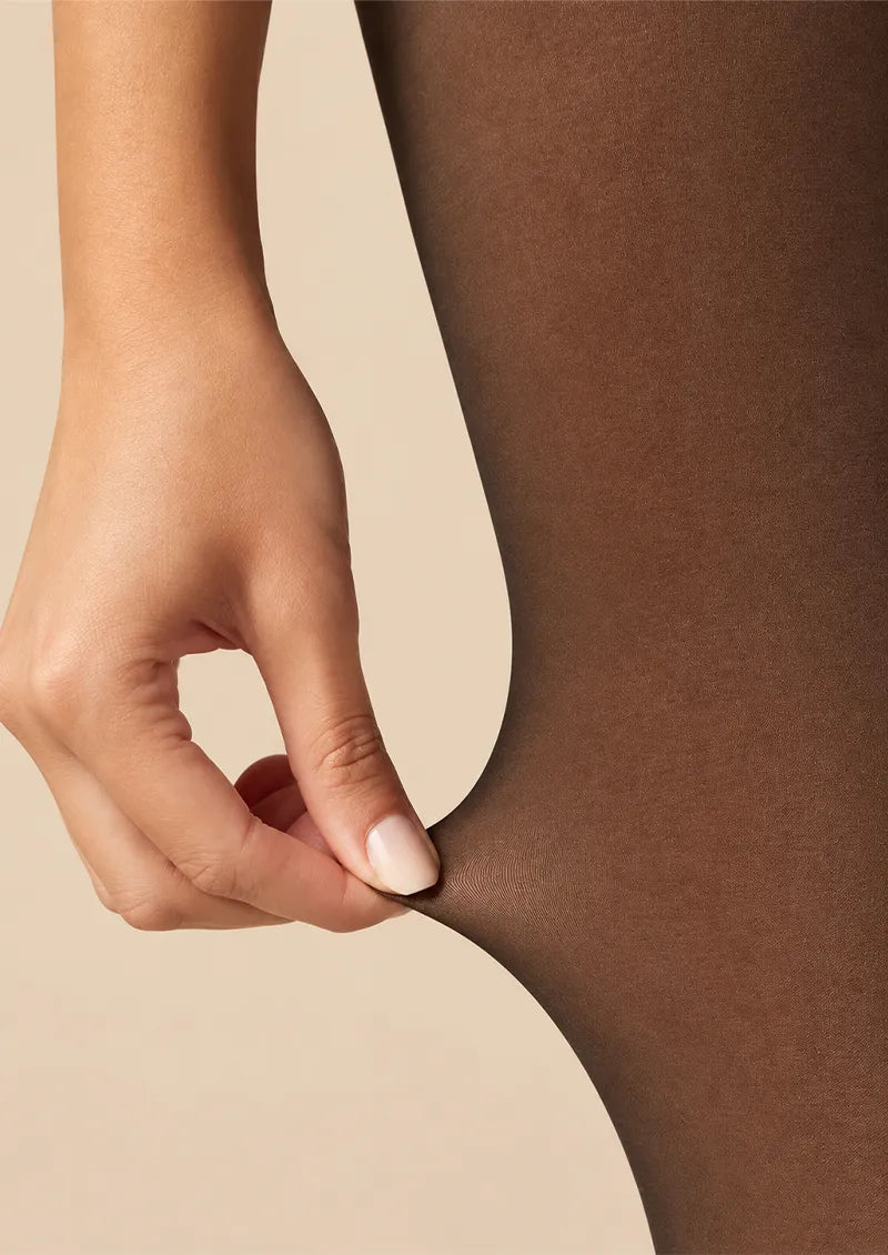 Brown Double-Layer Tights