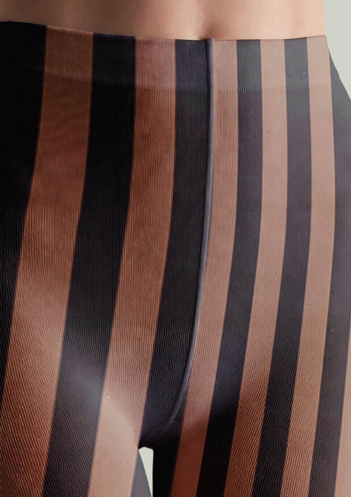 Black Playing Card Suit Tights