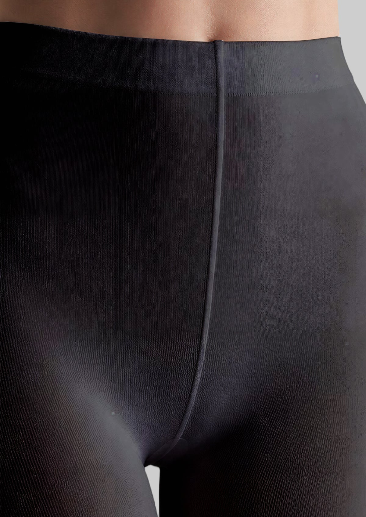Black Botanical Floral Tights