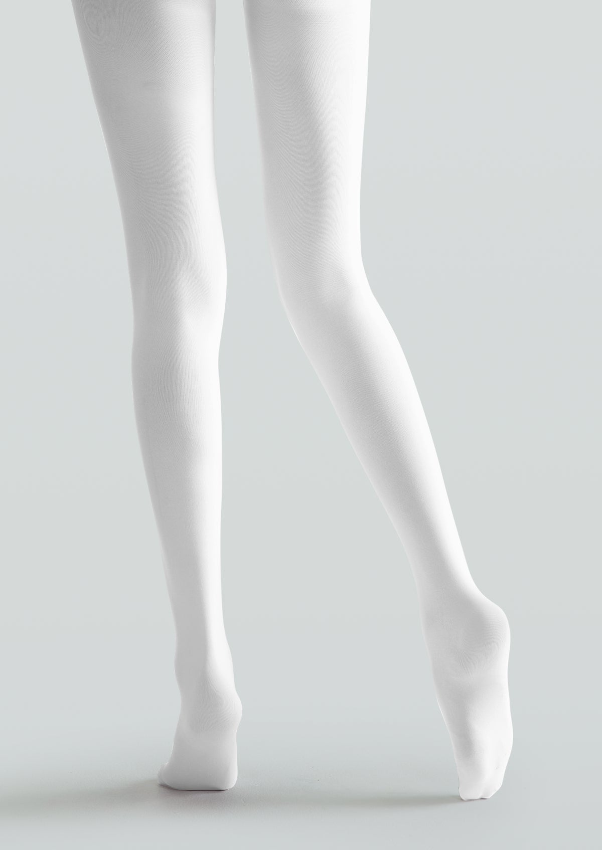 White Antique Key Tights