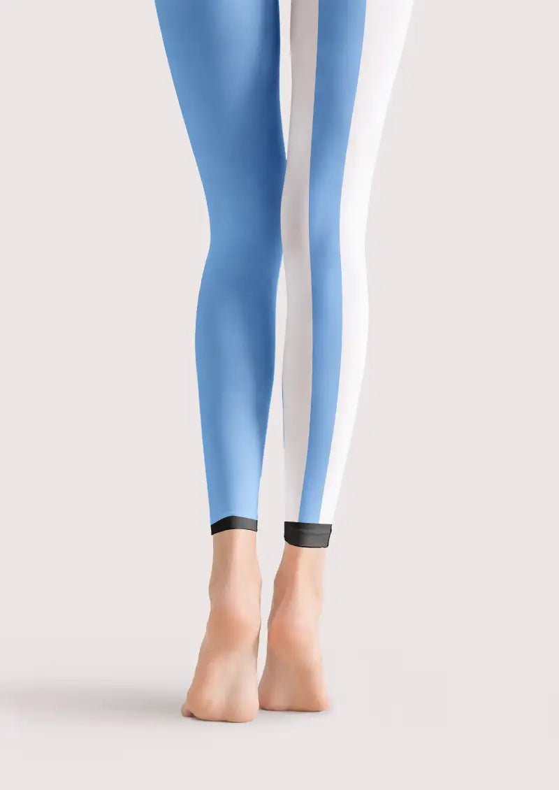 Argentina Number 10 Sport Graphic Footless Tights Hosiery Leggings