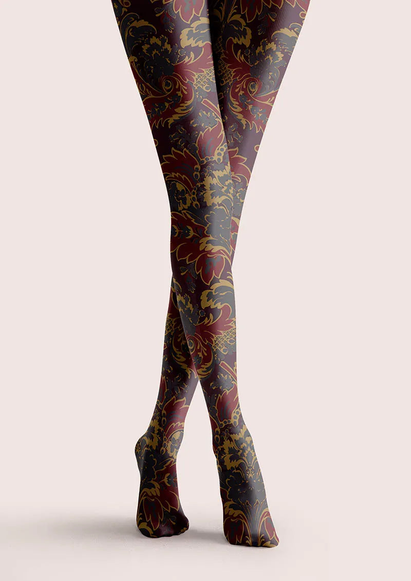 Baroque Bloom Golden Age Tights Hosiery Pantyhose