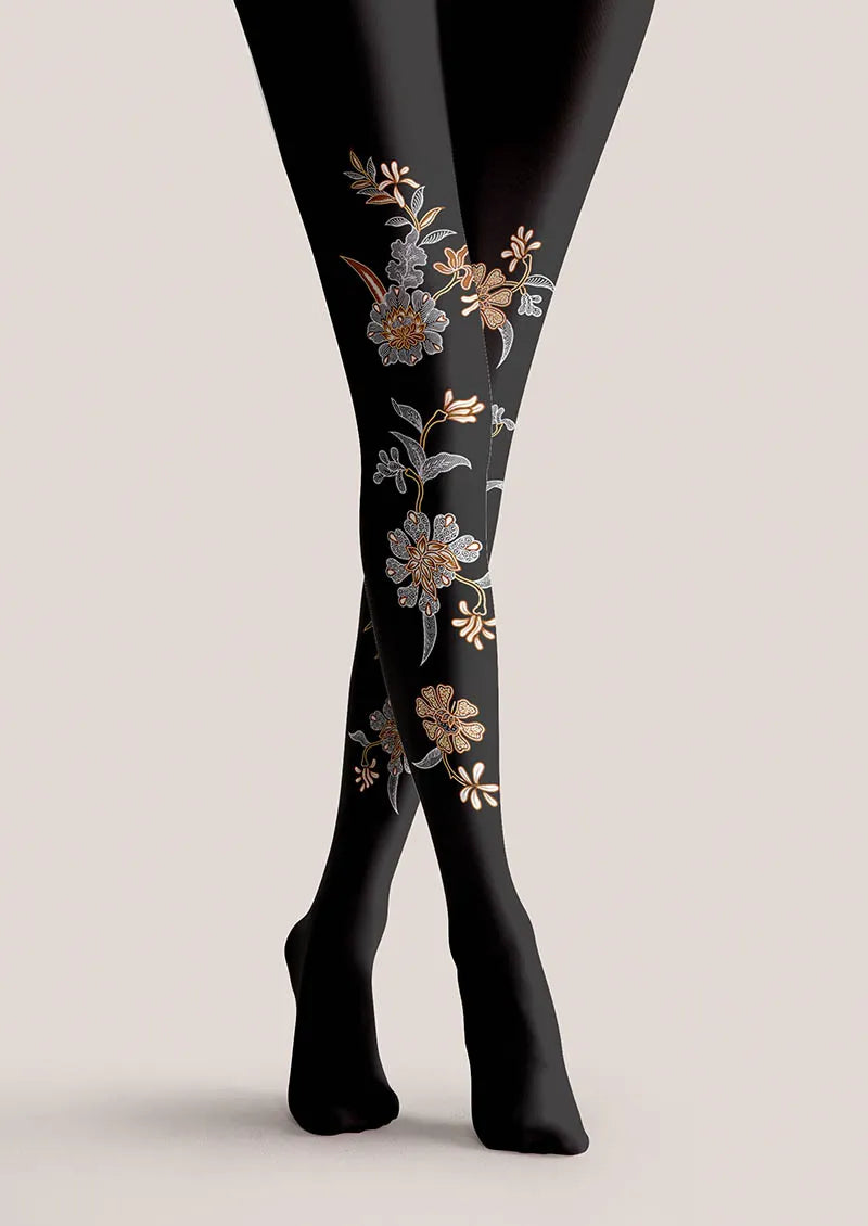 Black Eden Tights Hosiery Pantyhose