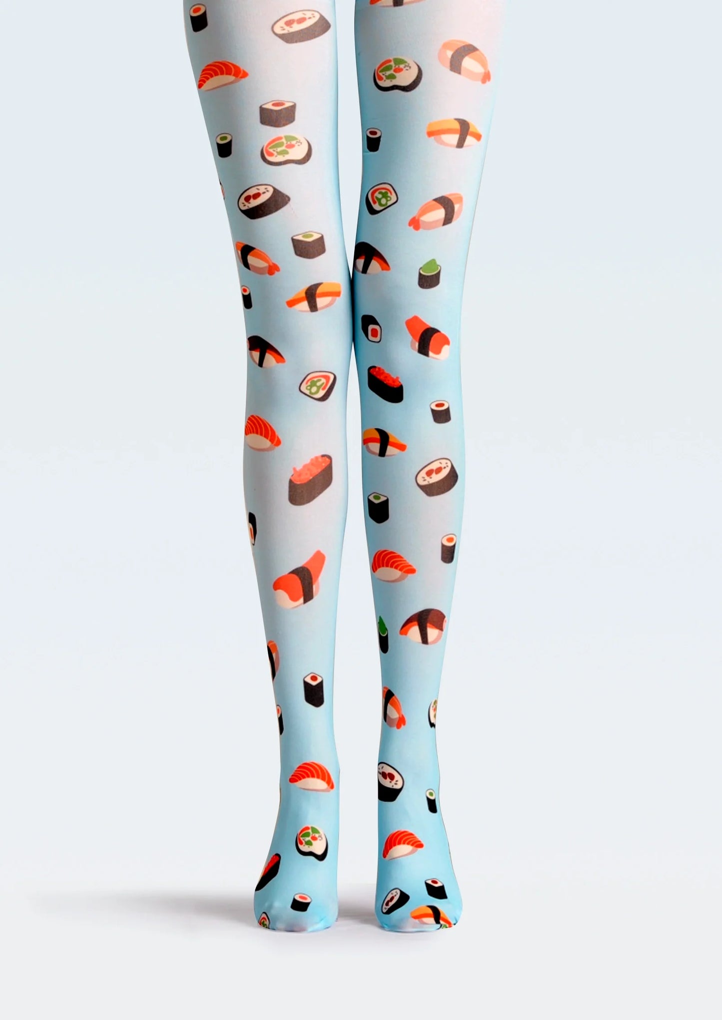 Fun art Print Tights Freshness Pantyhose/Tights [Sushi Sushi]
