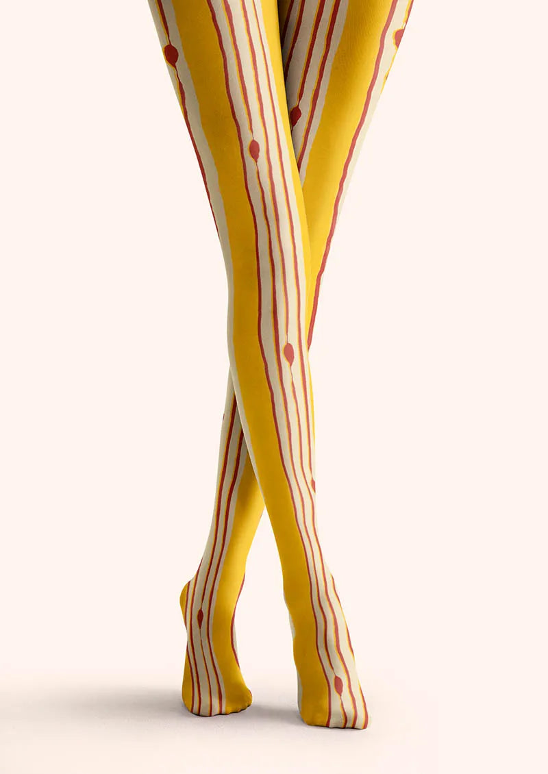 Sunline Stripes Tights Hosiery Pantyhose