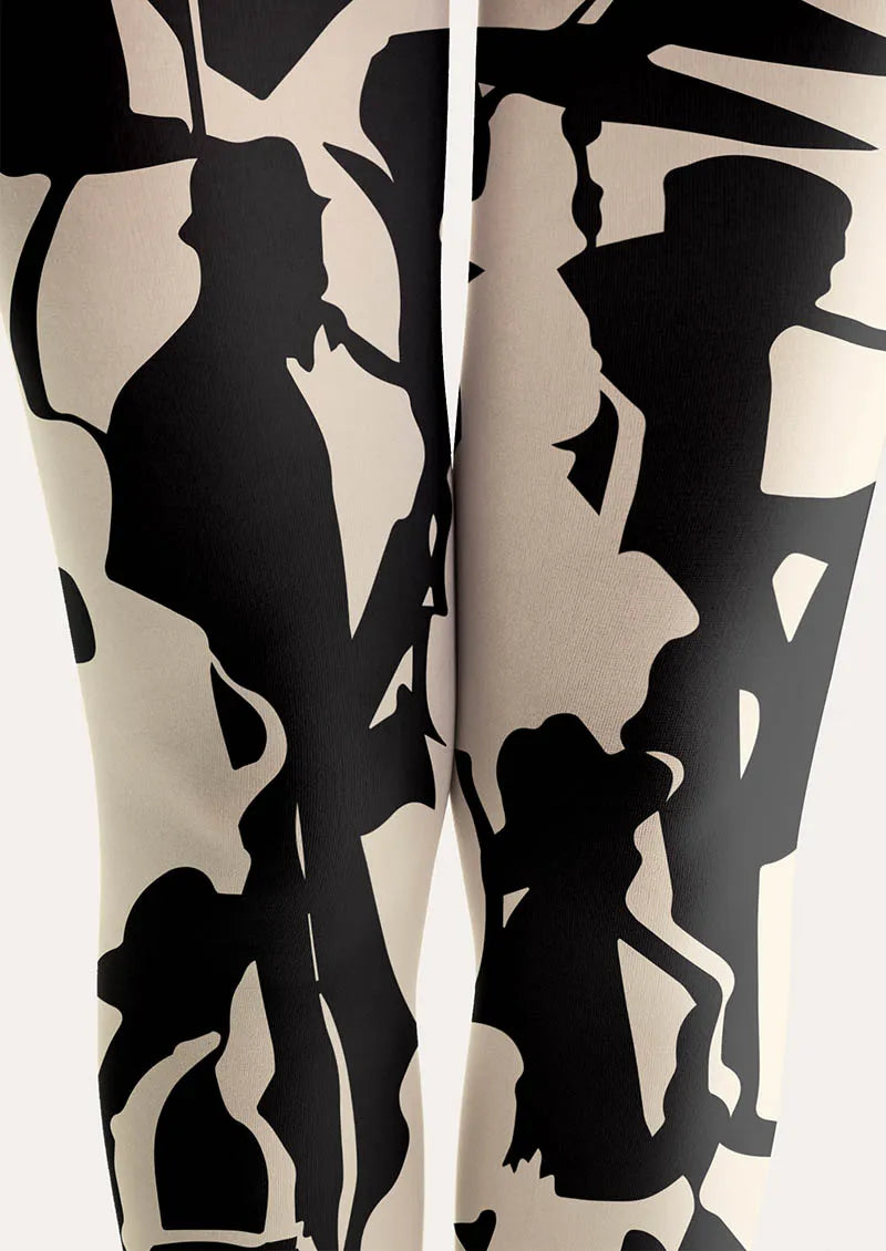 Musical elements Soundwave Mono Tights Hosiery Pantyhose