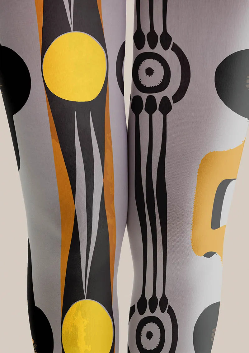 Musical elements Beat Dots Tights Hosiery Pantyhose
