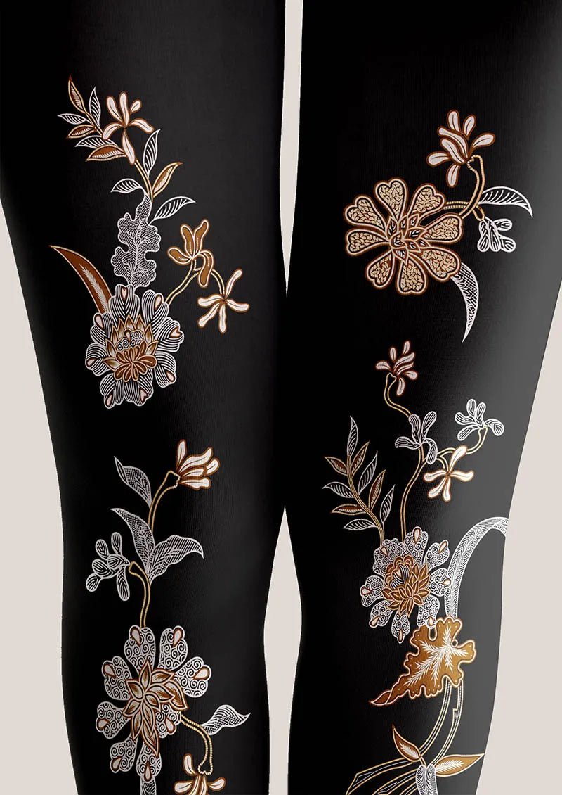 Black Eden Tights Hosiery Pantyhose