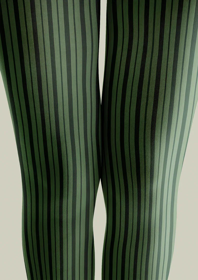Geometric Art Forest Lines Tights Hosiery Pantyhose