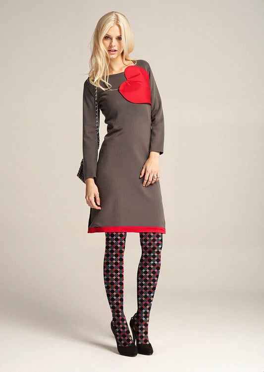 Pop Art Pixel Dots Tights Hosiery Pantyhose