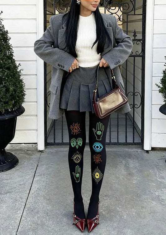 Bohemia Mystic Hand Tights Hosiery Pantyhose