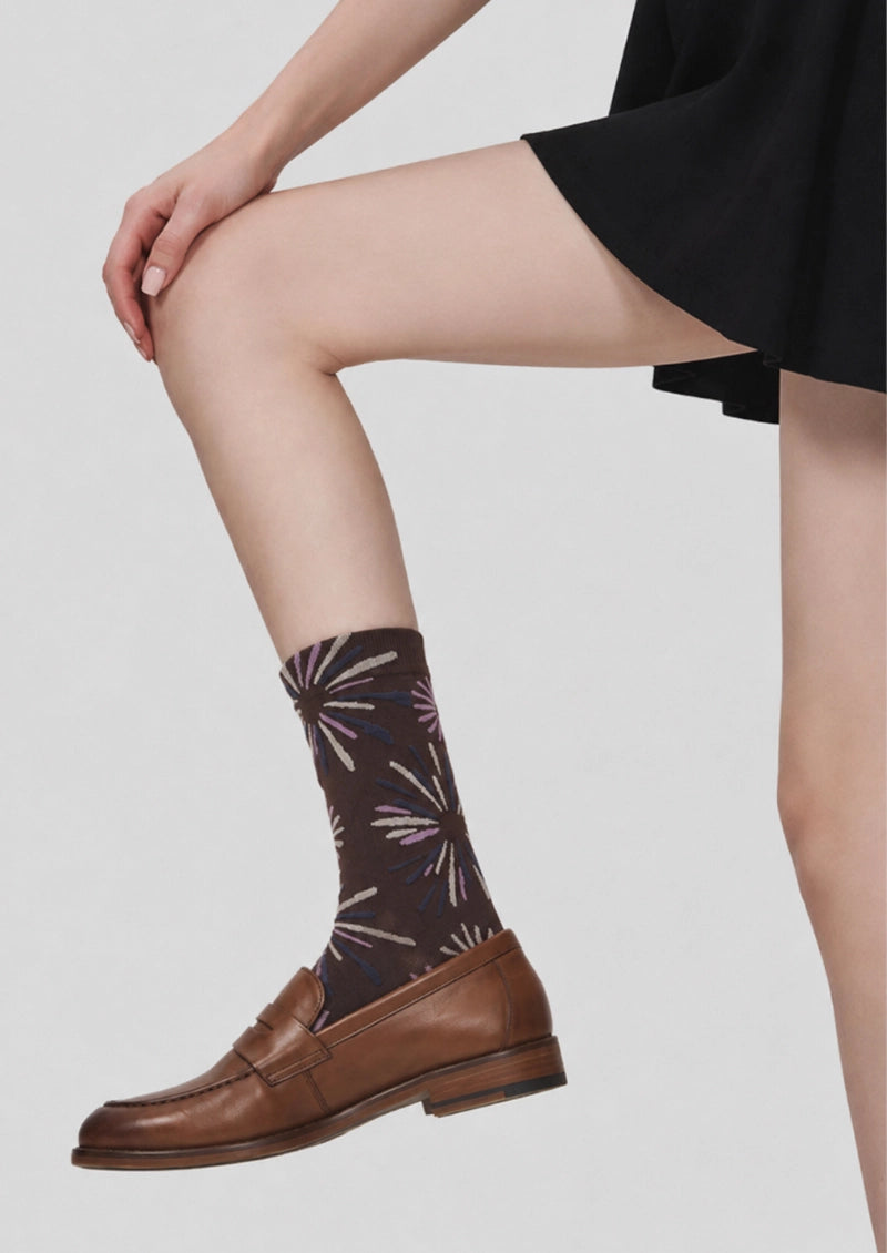 Firework Burst Crew Socks