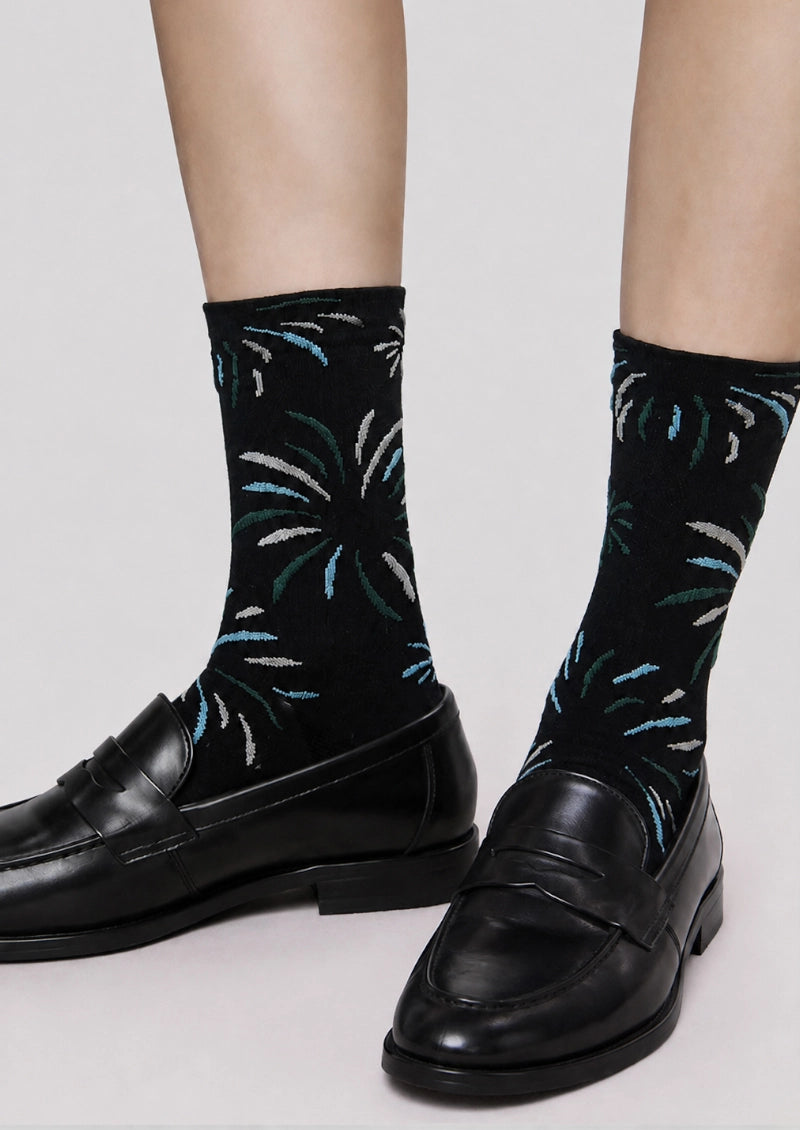 Firework Burst Crew Socks
