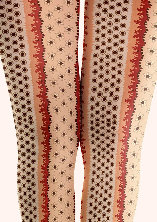Dotline Stripes Tights Hosiery Pantyhose